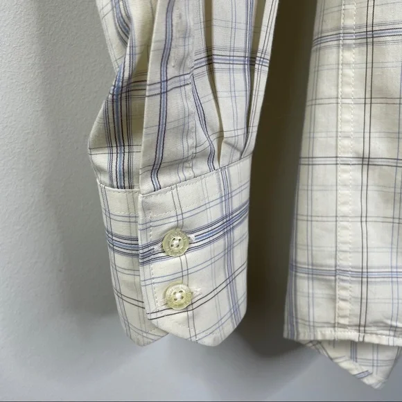 Lacoste plaid 2 pack shirt bundle - sz 38 (small, neck 14.5) - Picture 7 of 13